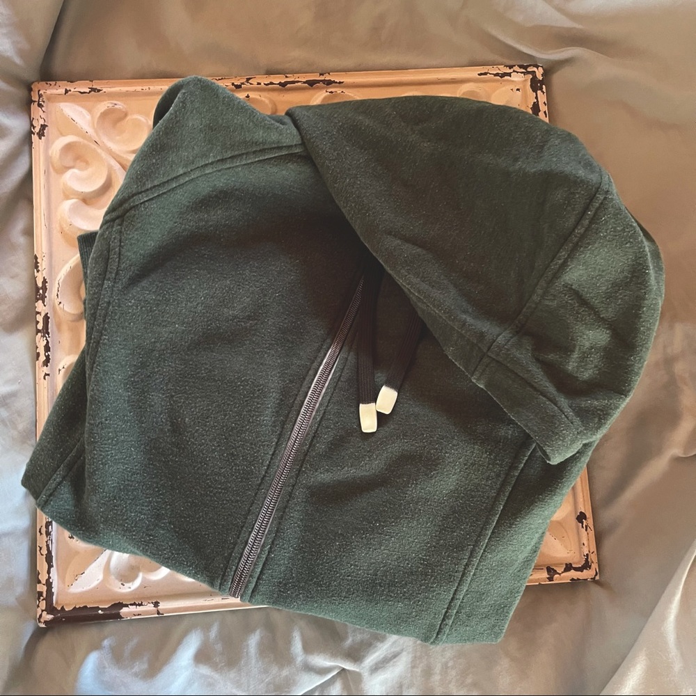 All In Motion Green Zip-Up Hoodie